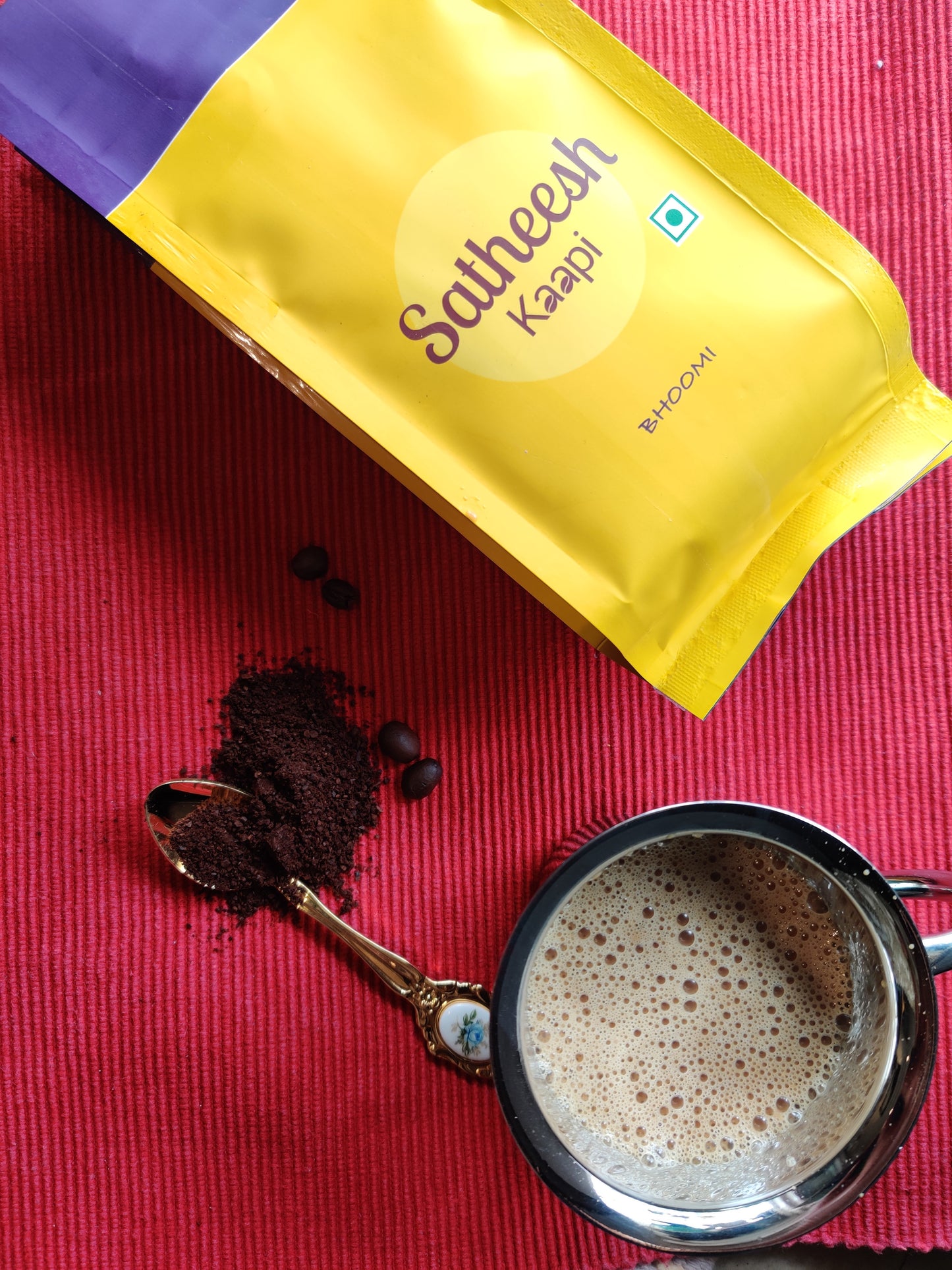 Bhoomi 100% Natural Arabica Coffee Powder - 250Grm